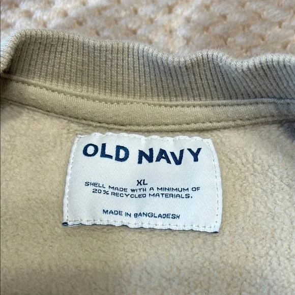Old Navy Tan Crewneck Sweatshirt Size XL - Picture 6 of 7